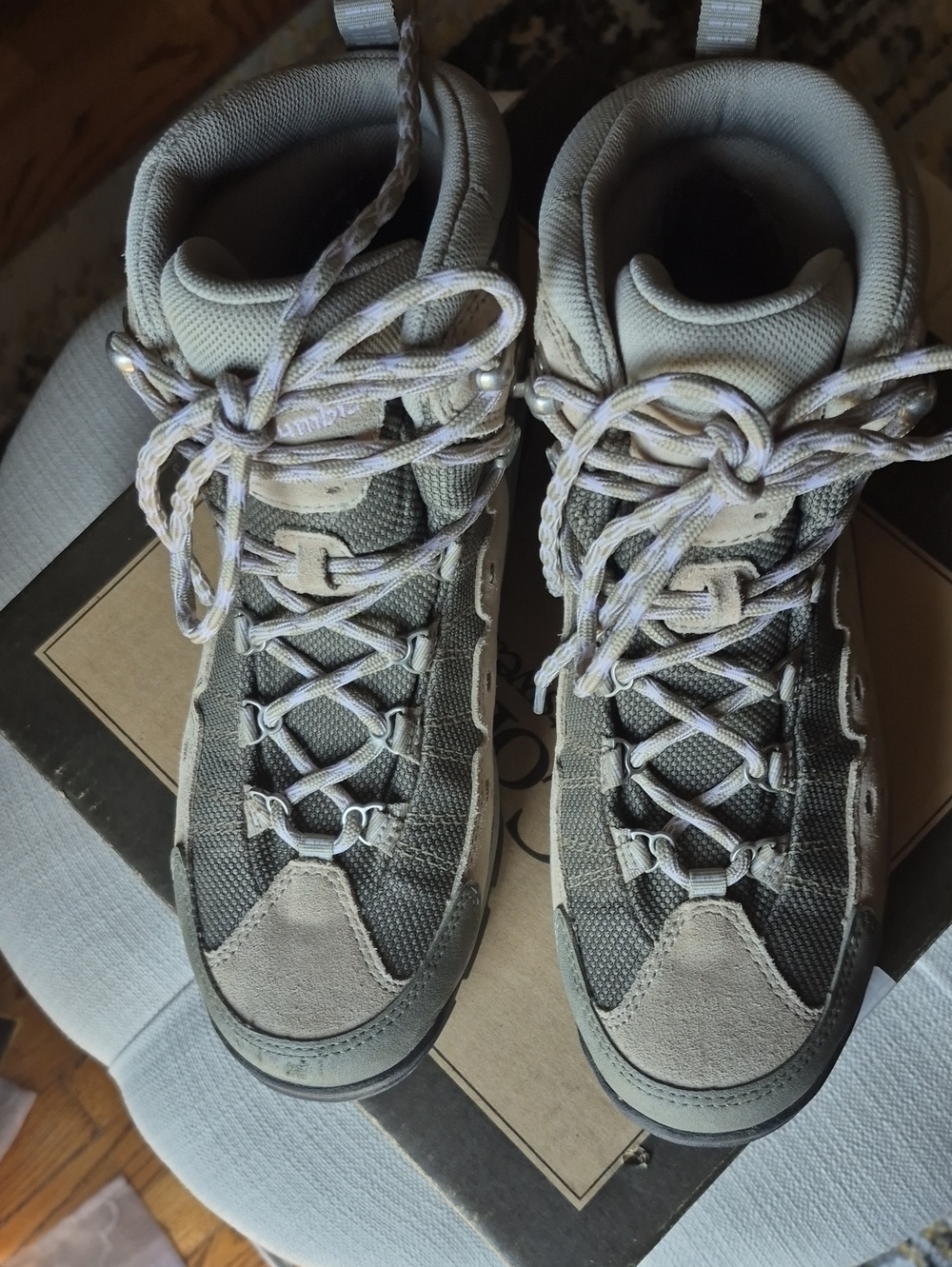 Columbia Peak Omni Tech Hiking Boots Sz.9 Excellent Condition! - Picture 3 of 8
